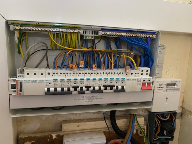 Switchboard Install at London Home